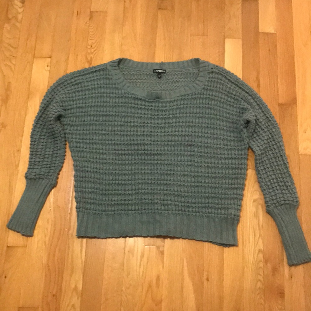 Express Green Sweater